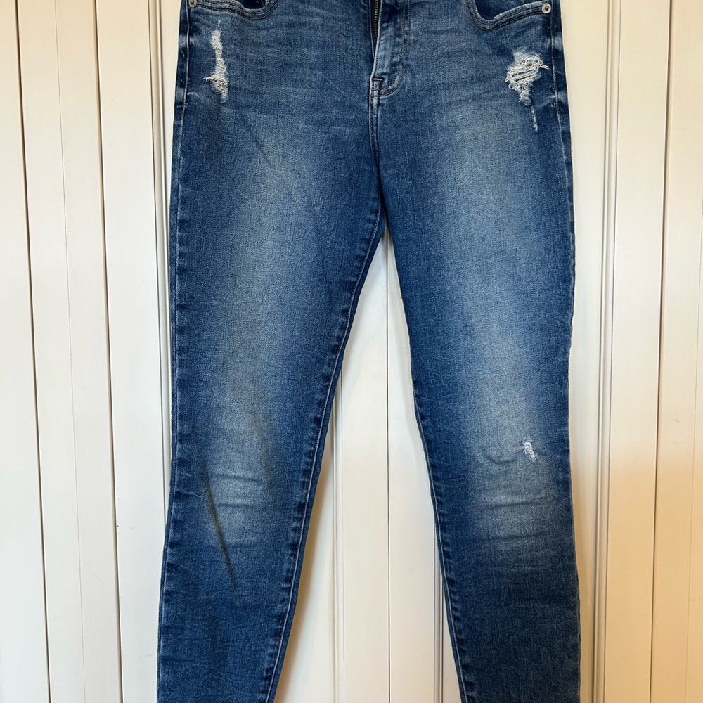 Lucky Brand Women's Dark Blue Skinny Jeans